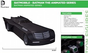 DC Collectibles to Release 24-Inch Long Batmobile from the Animated Series