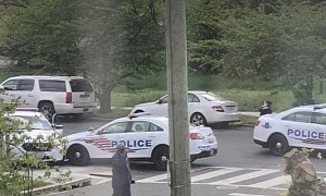 D.C. Police Officers Drag Race on a Public Road, Two Patrol Cars Totaled