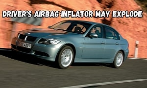 Deadly Takata Airbag Inflators Prompt Another BMW 3 Series Recall, 394K Vehicles Affected