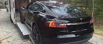 Deadmau5’ Tesla Model S P85D Is Here, and It’s Sitting Next to a Lamborghini Aventador