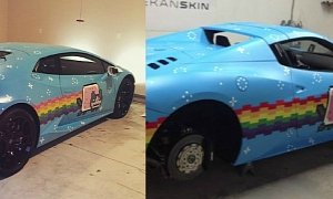 Deadmau5 Wraps Lamborghini Huracan in Nyan Cat, Trolls Ferrari on Instagram