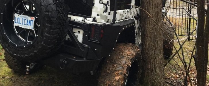 Deadmau5’s Customized Jeep Wrangler Stands No Chance Against His Backyard Mud