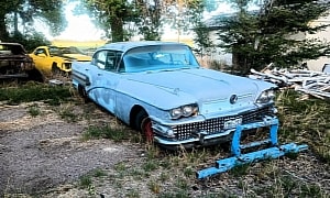 Dealer Storing Rare 1958 Buick Super Riviera Goes out of Business, Original V8 Muscle
