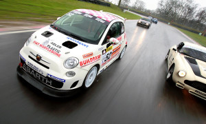 Debut of Trofeo Abarth 500 GB Marked by Big Media Track Day