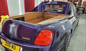 Decadence, the Bentley Flying Spur Pickup Truck, Was Actually Made to Be Driven