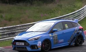Decatted 2016 Ford Focus RS with Milltek Exhaust Sounds Louder than Life