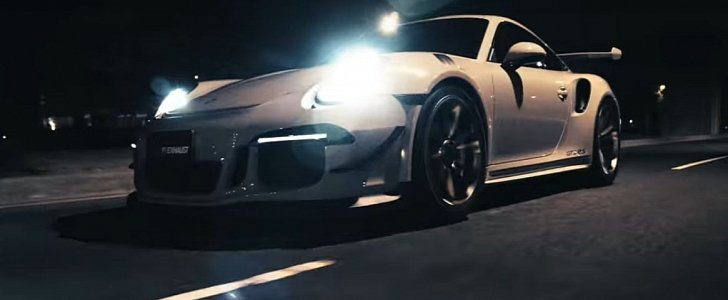 Decatted Porsche 911 GT3 RS with Fi Exhaust