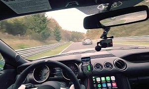 Decent Driver Does 8m18s Nurburgring Lap In Stock Shelby GT350 Mustang