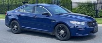 Decommissioned Ford Police Interceptor Sedan Up for Grabs: Pull Over and Check It Out