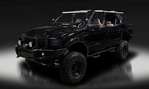 Deep Black Ultra American Is the Perfect Ride for a Zombie Hunting Party of 8