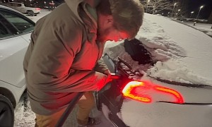 Deep-Frozen Tesla Model 3 Needs 45 Minutes Before Finally Starting To Charge