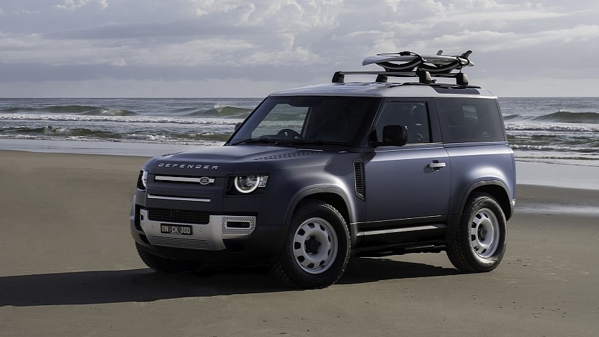 Land Rover Defender Pacific Blue Edition