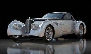 Delahaye Presents the Bugatti Type 57S Bella Figura Coupe