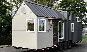Delightful Urban Tiny Home Combines Modern Design With Coziness and Functional Living