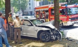 Deliveries of the new BMW M4 Begin in Germany, First Crash already on File
