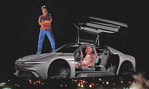 DeLorean Alpha5 Seems Virtually Ready for Back to the Future Time Machine Action