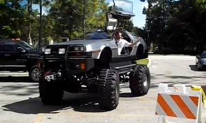 DeLorean Becomes Monster Truck