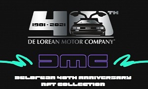 DeLorean Celebrates 40 Years of DMC-12 With Awesome NFTs, Physical Gifts