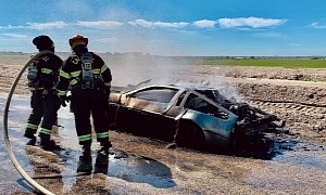 DeLorean DMC Burns to a Crisp, Fire Department Blames it on the Flux Capacitor