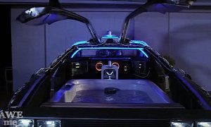 DeLorean Hot Tub Is Perfect for Going Back to Bath Time Over and Over Again