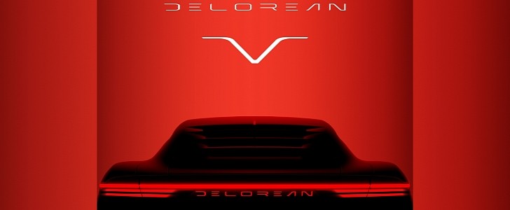 DeLorean releases another teaser of its electric concept car, the EVolved