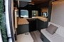 Deluxe Camper Van Boasts One-of-a-Kind Layout With a Murphy Bed and U-Shaped Kitchen