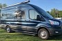 Deluxe Custom Camper Van Features Stunning Design, Premium Utilities, and Cozy Dog Den