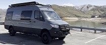 Deluxe Family Camper Van Has a Rooftop Tent and a Fully-Accessorized Exterior