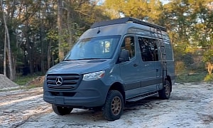 Deluxe, Sleek 4x4 Sprinter Packs All You Need To Enjoy Van Life Off the Grid, Now for Sale