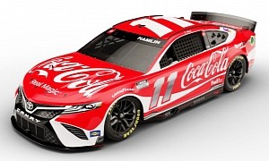Denny Hamlin to Debut a Special Coca-Cola Paint Job in Atlanta