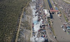 Denver Aims for Simultaneous Burnout Guinness World Record With 170 Cars, Fails