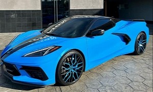 DeSean Jackson Adds Blue Corvette Stingray to His Collection, It Has Matching Forgiatos