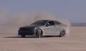 Desert Runs in a Couple of Mercedes-AMG Models