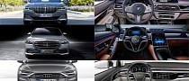 Design Overview: Mercedes-Benz S-Class W223 Vs. BMW 7 Series G11 Vs. Audi A8 D5