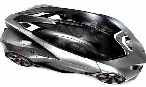 Design Student Creates Jet Fighter-Inspired Lamborghini Concept