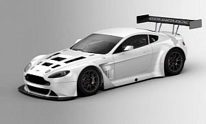Design the 2013 Aston Martin GT3's Grand-Am livery