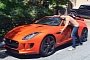“Desperate Housewives” Jesse Metcalfe Hugs His Jaguar F-Type: Tesla Model S too Boring?