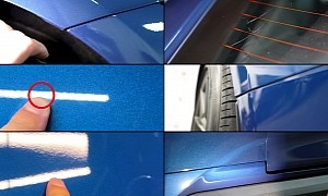 Detailer Identifies Missing Paint and Sanding Marks on 2024 Ford Mustang Dark Horse