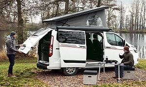 Dethleffs' Globevan Camper Is the Perfect Ford for the Outdoor-Loving Weekend Warrior