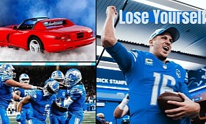Detroit Lions Win First NFL Playoff Game Since the Introduction of the Dodge Viper