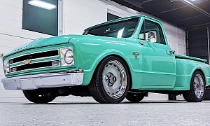 Detroit Speed 1967 Chevrolet C10 Is a Seafoam Green Trickster