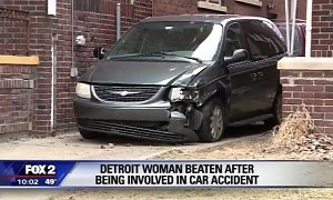 Detroit Woman is Beaten to a Pulp by Occupants of The Car That Hit Hers