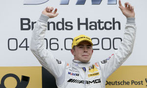Di Resta Brings Mercedes 150th DTM Win at Brands Hatch