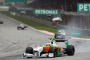 Di Resta Hit By Chunks of Pirelli Tires in Malaysia Race