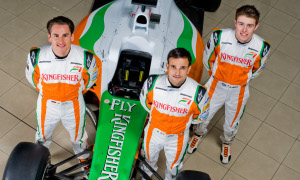 Di Resta Will Push Race Drivers in 2010 - Force India