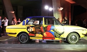 Dictator’s 1974 Paykan Hillman-Hunter Limo Is Now a Noble Art Car