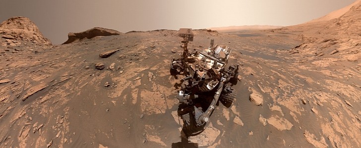 NASA's Curiosity rover takes selfie on Mars
