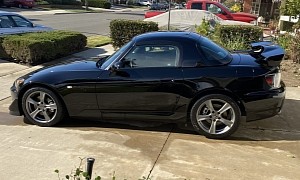 Did This 985-Mile Honda S2000 CR Just Become The Most Expensive Stock S2K Ever?