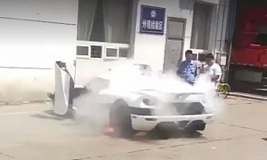 Did This Koenigsegg Agera R Suffer a Battery Explosion in China?