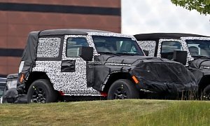 Diesel-Powered Jeep Wrangler (JL) Is Go For 2019MY, Two-Door Sahara Discontinued